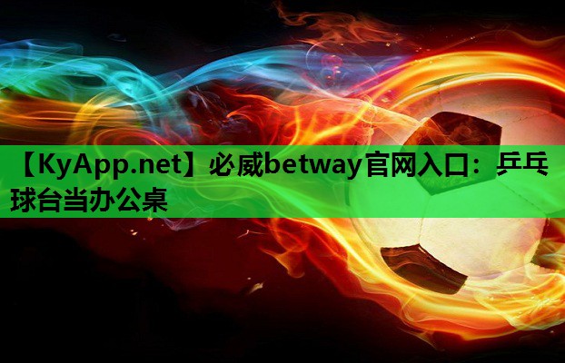 乒乓球台当办公桌